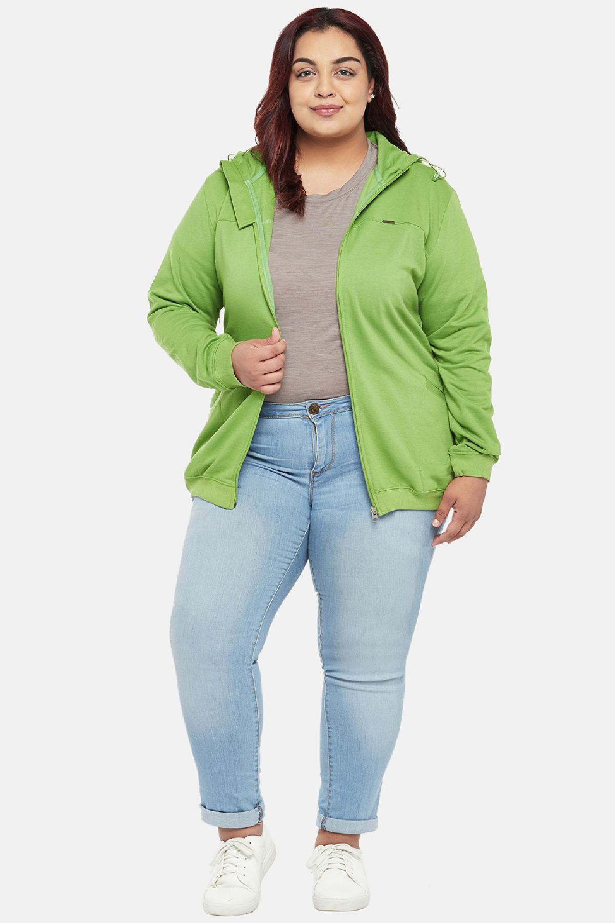 Lime Plus Size Sweatshirt | Women